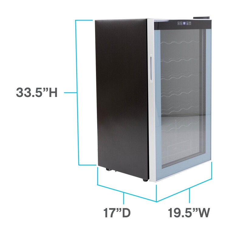 Avanti 34 Bottle Wine Cooler WC34N2P