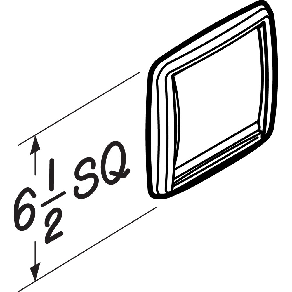 4-Inch Wall Cap for 4-Inch Round Duct WC650, product image 4 of 4