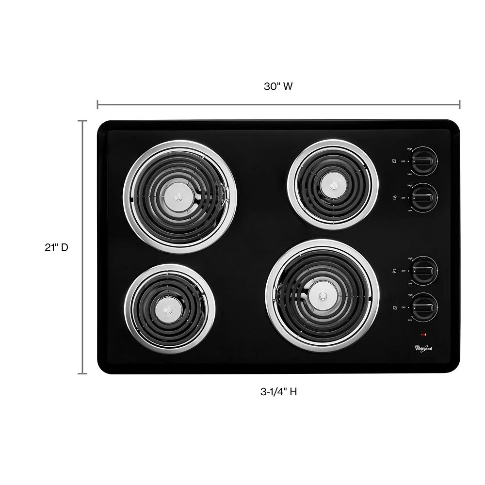30" Electric Cooktop view 2