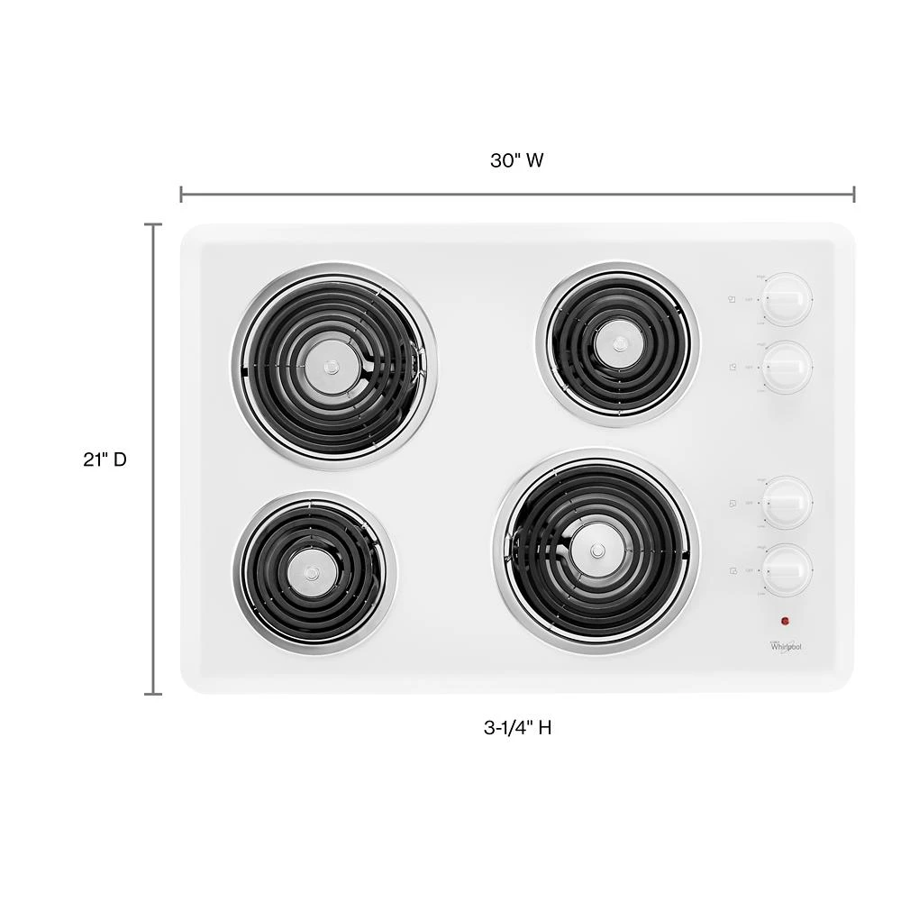 30" Electric Cooktop view 5