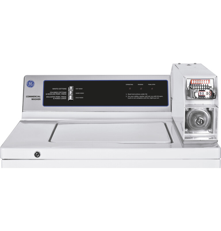 3.2 Cu. Ft. Capacity Coin-Operated Washer WCCB1030JWC, product image 3 of 3