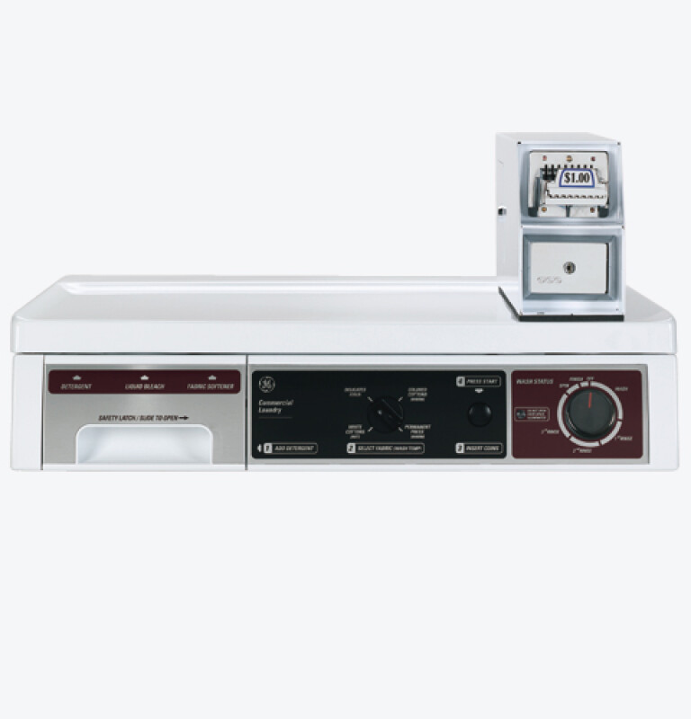 2.7 Cu. Ft. Capacity Commercial Frontload Washer with Stainless Steel Basket WCCH404VWW