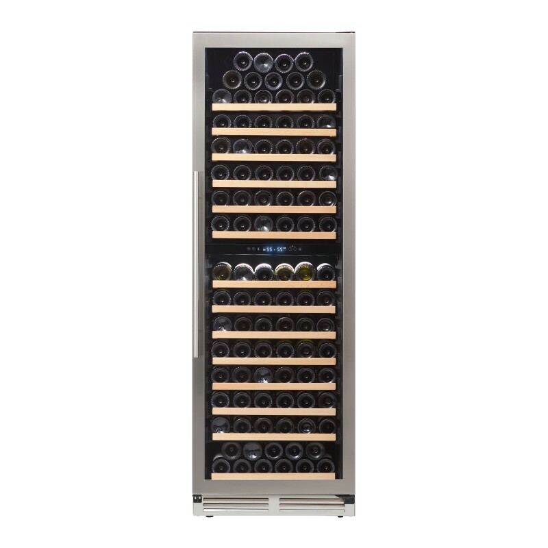 Avanti 163 Bottle Designer Series Dual-Zone Wine Cooler WCD165DZ3S, product image 4 of 10