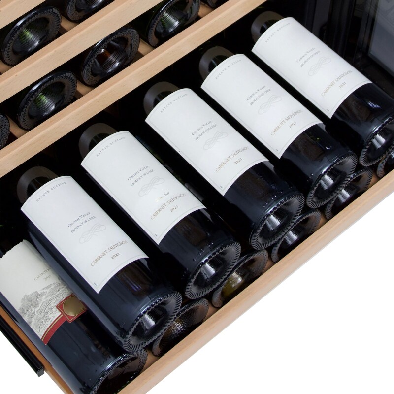 Avanti 163 Bottle Designer Series Dual-Zone Wine Cooler WCD165DZ3S, product image 5 of 10