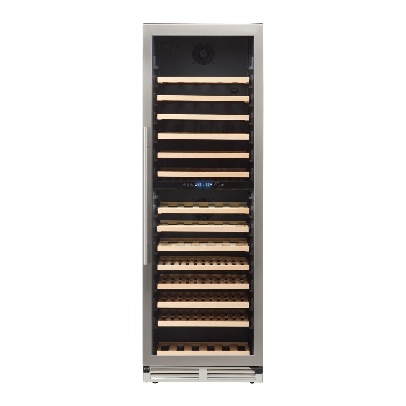 Avanti 163 Bottle Designer Series Dual-Zone Wine Cooler WCD165DZ3S, product image 8 of 10