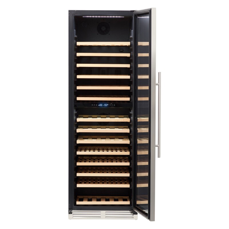 Avanti 163 Bottle Designer Series Dual-Zone Wine Cooler WCD165DZ3S, product image 9 of 10