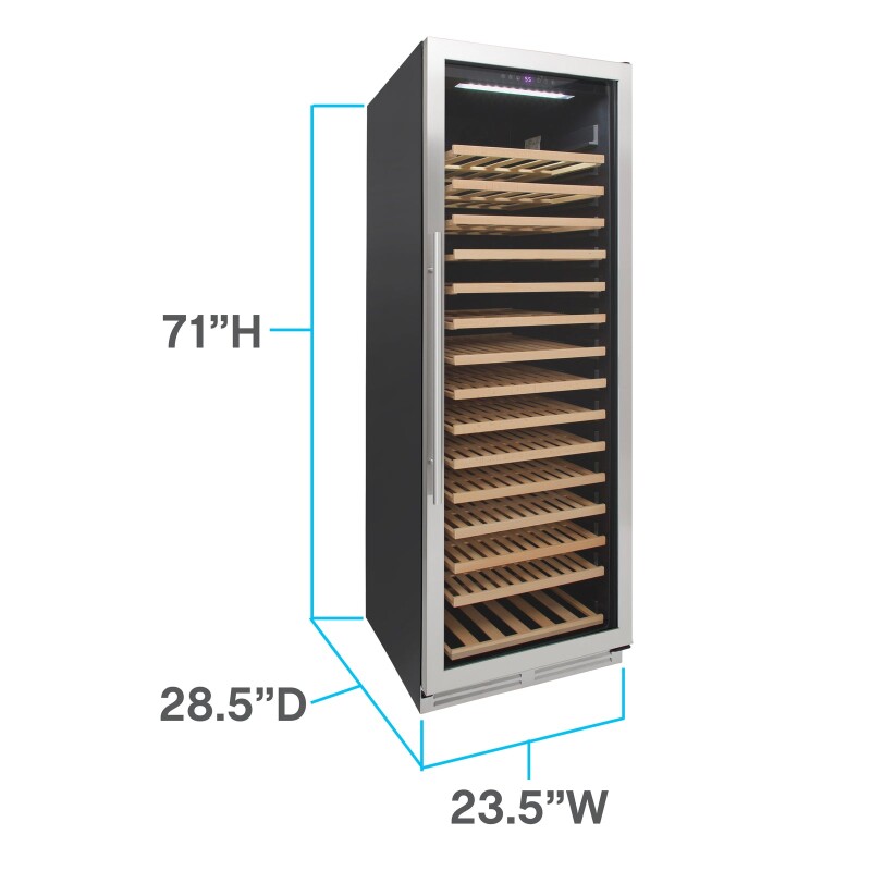 Avanti DESIGNER Series Wine Cooler, 165 Bottle Capacity view 3