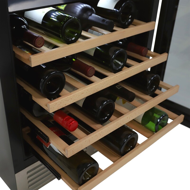 Avanti DESIGNER Series Dual-Zone Wine Cooler, 46 Bottle Capacity WCD46DZ3S