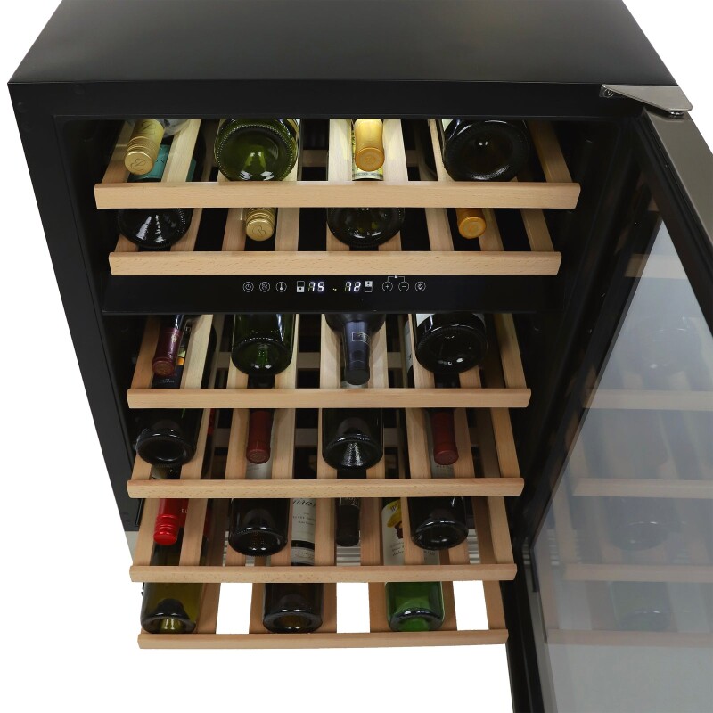 Avanti DESIGNER Series Dual-Zone Wine Cooler, 46 Bottle Capacity WCD46DZ3S