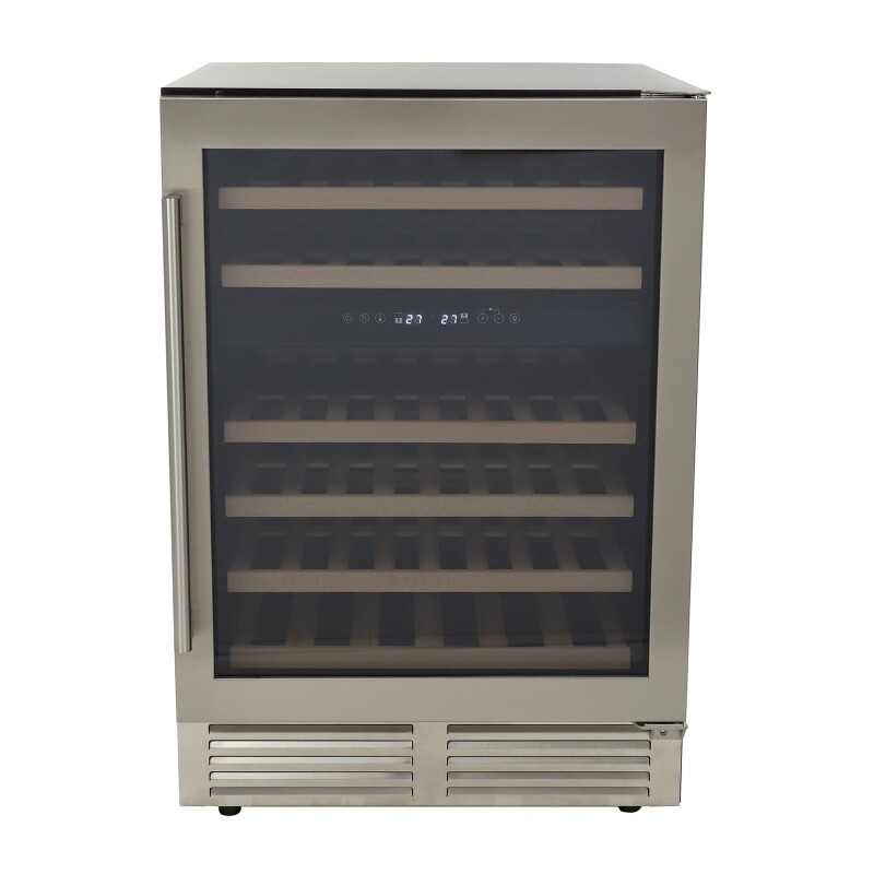 Avanti DESIGNER Series Dual-Zone Wine Cooler, 46 Bottle Capacity WCD46DZ3S