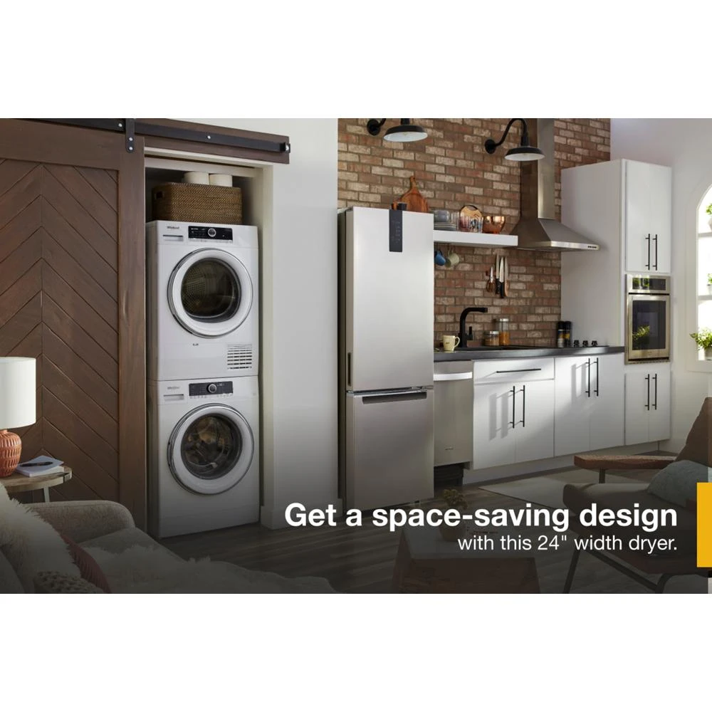 4.3 Cu. Ft. 24" Small Space Ventless Dryer view 13