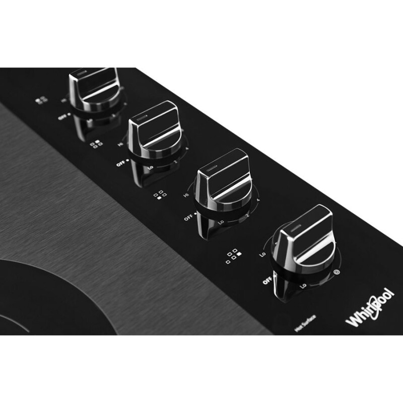 Whirlpool 30" Electric Ceramic Glass Cooktop with Dual Radiant Element Black WCE55US0HB Picture 1
