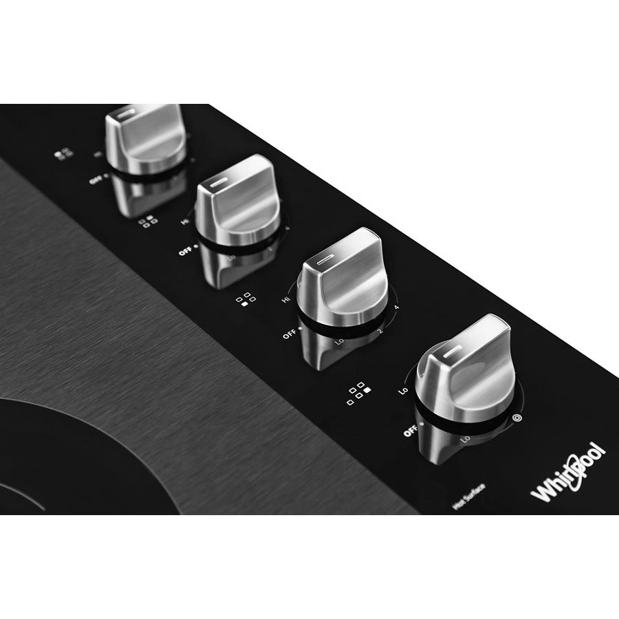 30-inch Electric Ceramic Glass Cooktop with Dual Radiant Element view 2