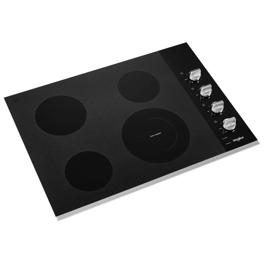 30-inch Electric Ceramic Glass Cooktop with Dual Radiant Element view 3