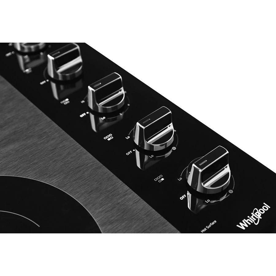 30-inch Electric Ceramic Glass Cooktop with Two Dual Radiant Elements view 2