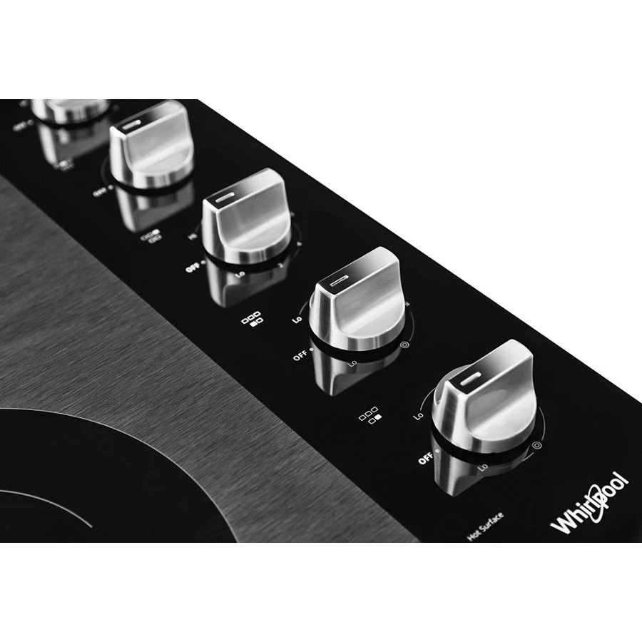 30-inch Electric Ceramic Glass Cooktop with Two Dual Radiant Elements view 2