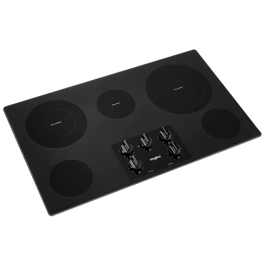 36-inch Electric Ceramic Glass Cooktop with Two Dual Radiant Elements view 3