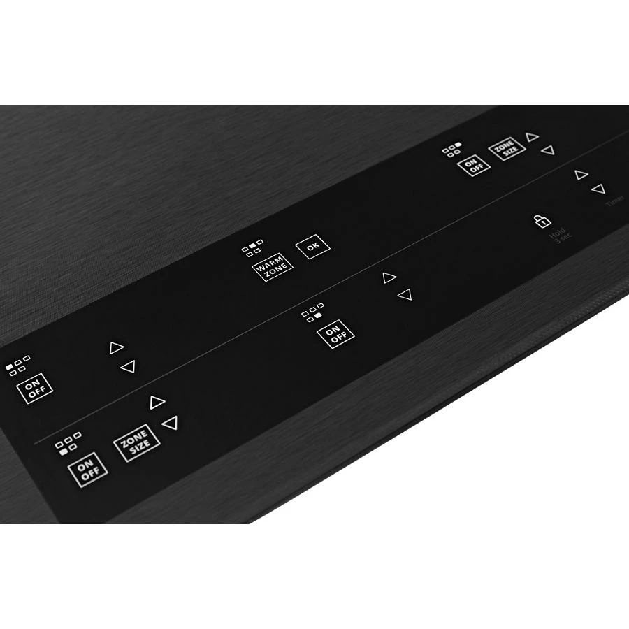 30-inch Electric Ceramic Glass Cooktop with Two Dual Radiant Elements view 3