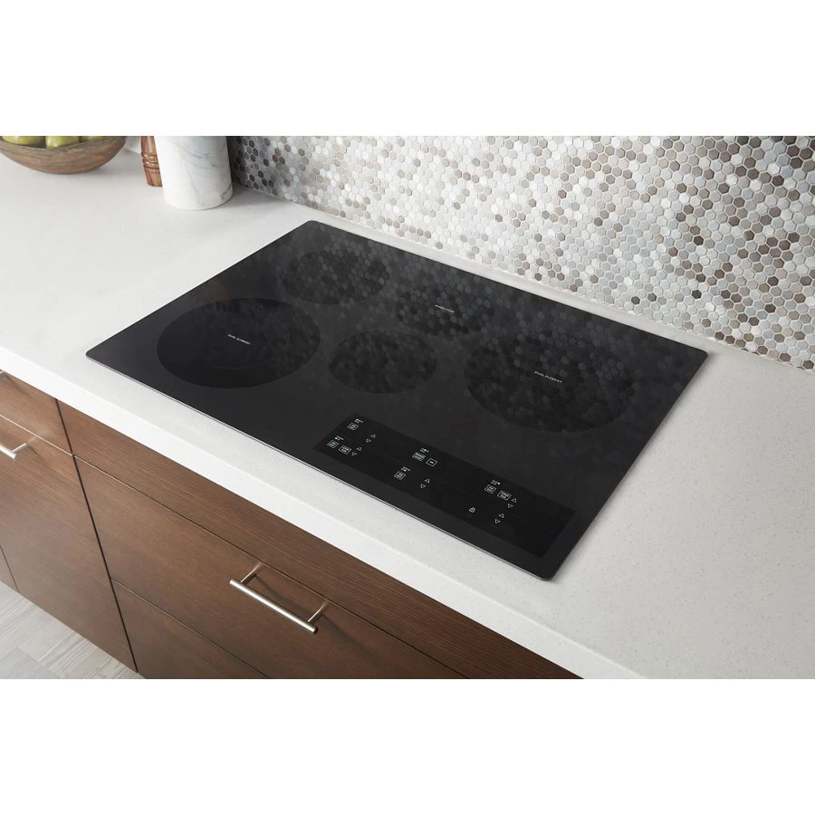30-inch Electric Ceramic Glass Cooktop with Two Dual Radiant Elements view 4