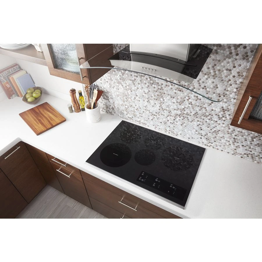 30-inch Electric Ceramic Glass Cooktop with Two Dual Radiant Elements view 4