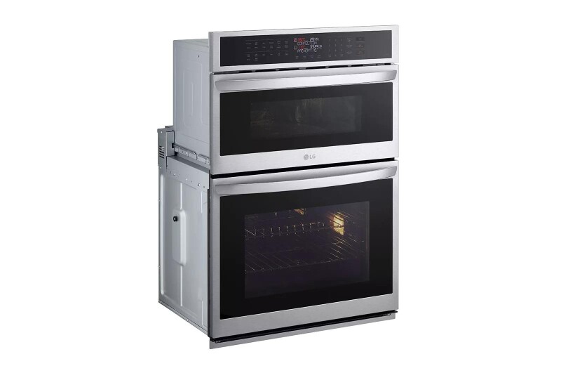 1.7/4.7 cu. ft. Smart Combination Wall Oven with Convection and Air Fry view 2