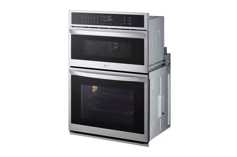 1.7/4.7 cu. ft. Smart Combination Wall Oven with InstaView®, True Convection, Air Fry, and Steam Sous Vide view 3