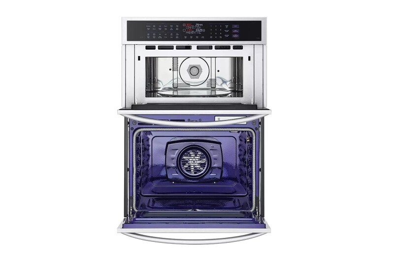 1.7/4.7 cu. ft. Smart Combination Wall Oven with InstaView®, True Convection, Air Fry, and Steam Sous Vide view 4