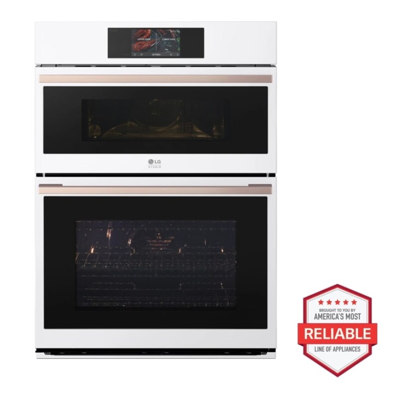 1.7/4.7 Cu. Ft. Combination Double Wall Oven - Essence White WCES6428N