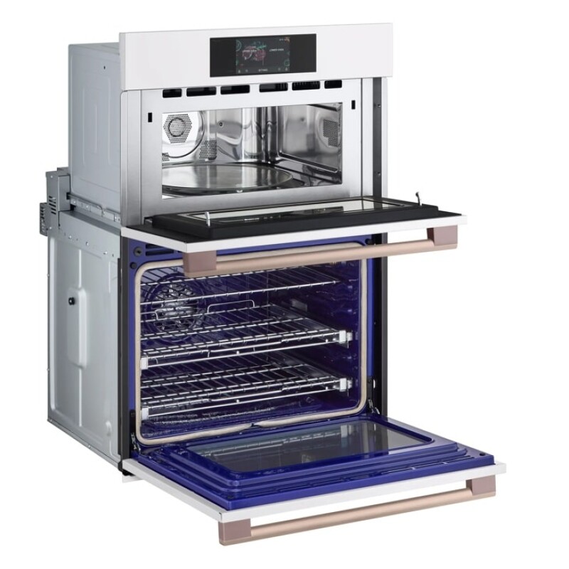1.7/4.7 Cu. Ft. Combination Double Wall Oven - Essence White WCES6428N