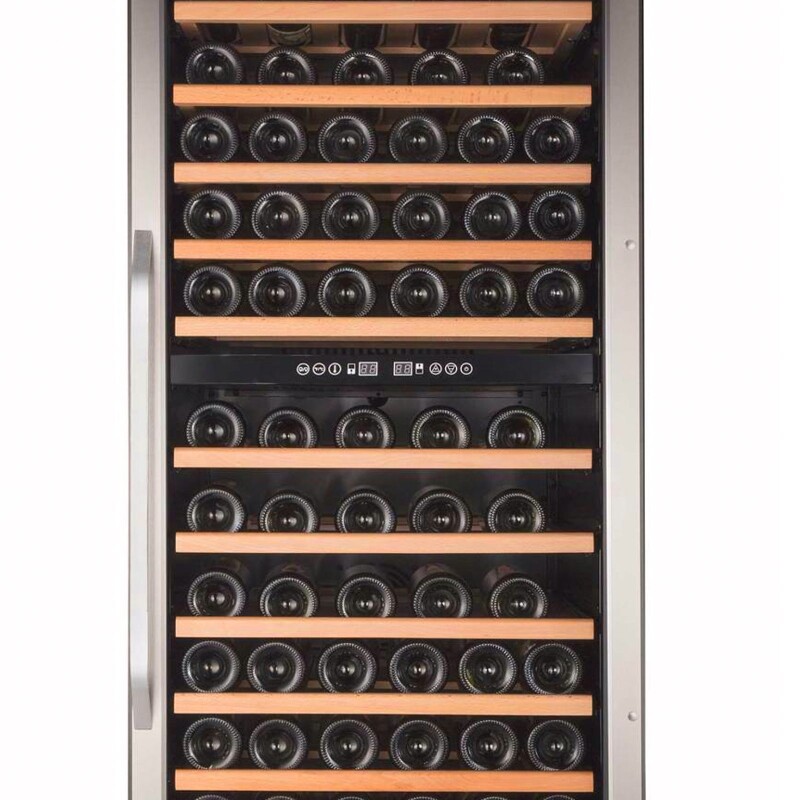 Avanti 148 Bottle Dual-Zone Wine Cooler WCF148DE3S, product image 2 of 4