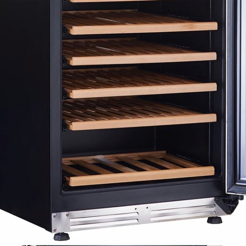 165 Bottle DESIGNER Series Wine Cooler WCF165S3SS