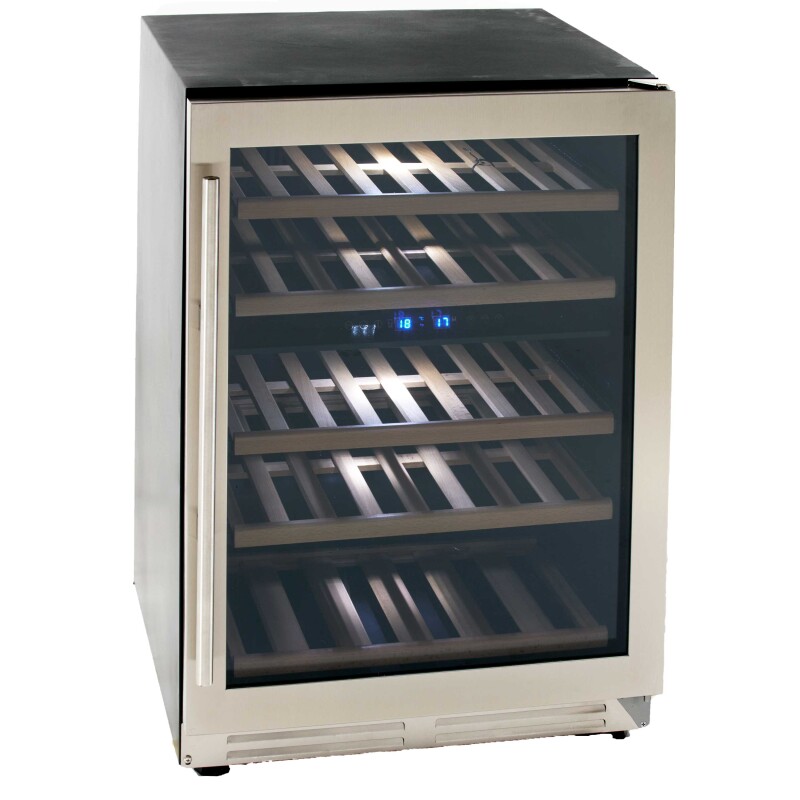 43 Bottle DESIGNER Series Dual-Zone Wine Cooler WCF43S3SD