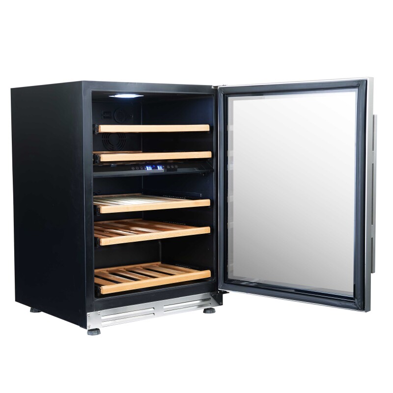 43 Bottle DESIGNER Series Dual-Zone Wine Cooler WCF43S3SD