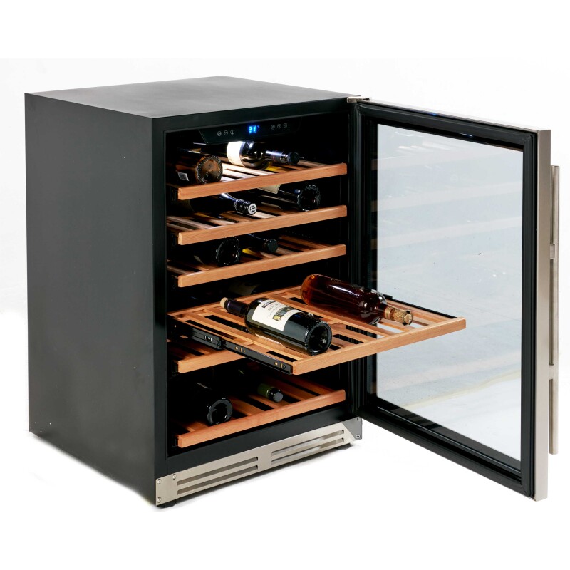 51 Bottle DESIGNER Series Wine Cooler WCF51S3SS, product image 5 of 8
