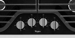 30 inch Gas Cooktop with Multiple SpeedHeat Burners WCG51US0DB, product image 2 of 3