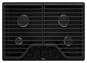 30 inch Gas Cooktop with Multiple SpeedHeat Burners WCG51US0DB