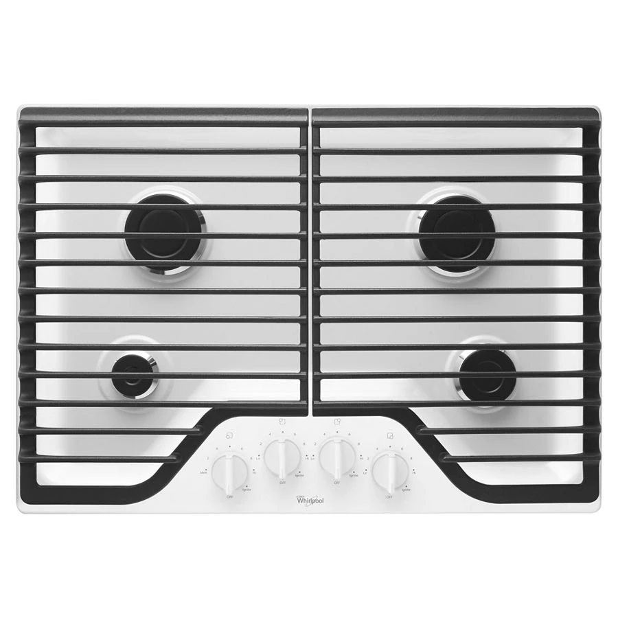 30 inch Gas Cooktop with Multiple SpeedHeat™ Burners WCG51US0DW