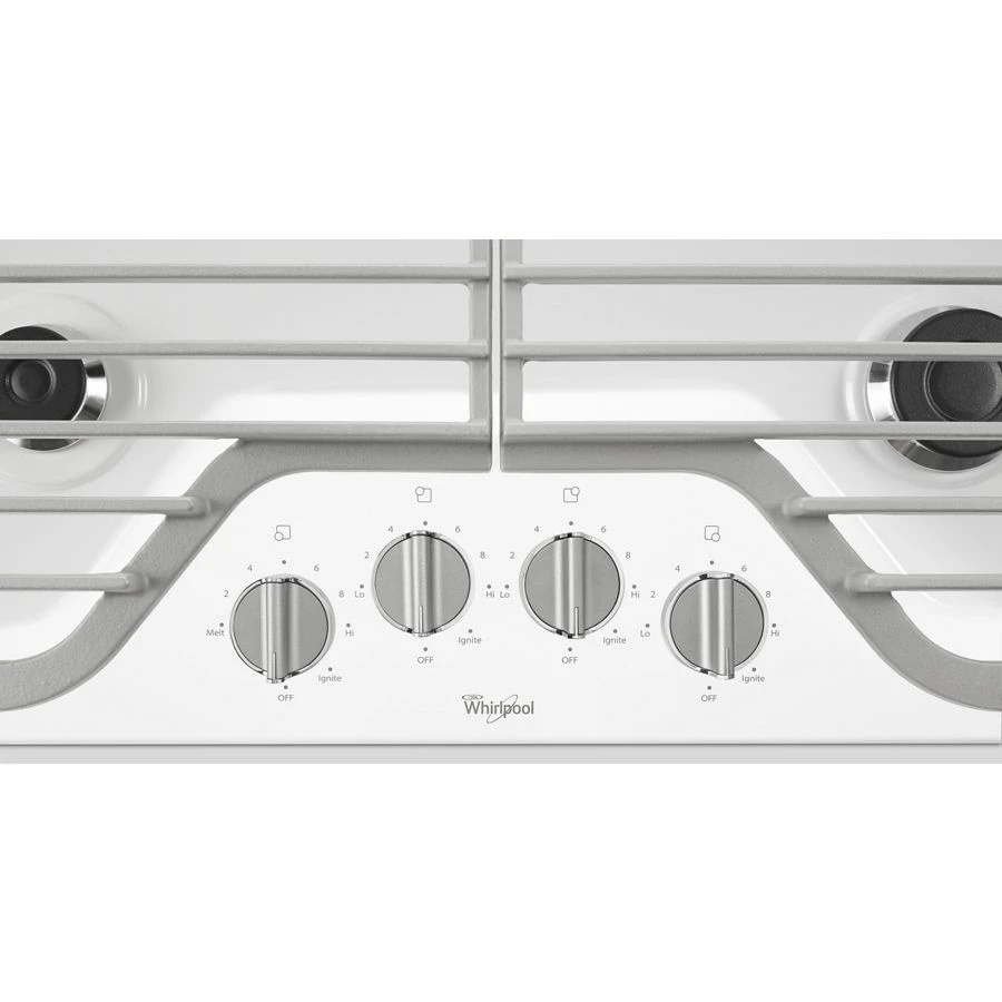 30 inch Gas Cooktop with Multiple SpeedHeat™ Burners WCG51US0DW, product image 2 of 4
