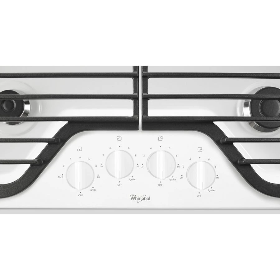 30 inch Gas Cooktop with Multiple SpeedHeat™ Burners WCG51US0DW, product image 4 of 4