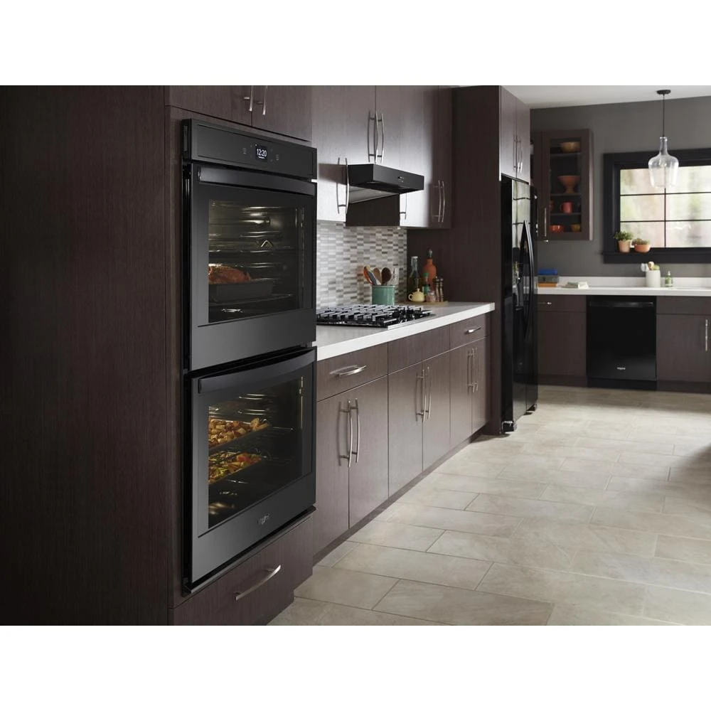 30-inch Gas Cooktop with EZ-2-Lift™ Hinged Cast-Iron Grates WCG55US0HB, product image 24 of 26