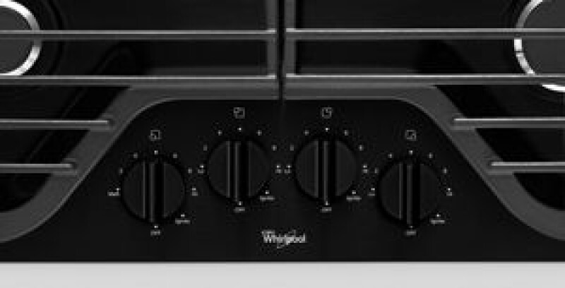 30 inch Gas Cooktop with EZ-2-Lift Hinged Cast-Iron Grates WCG75US0DS