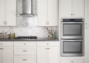 30 inch 5 Burner Gas Cooktop with EZ-2-Lift Hinged Cast-Iron Grates WCG97US0DS, product image 2 of 12