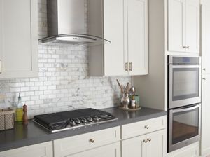 30 inch 5 Burner Gas Cooktop with EZ-2-Lift Hinged Cast-Iron Grates WCG97US0DS, product image 3 of 12