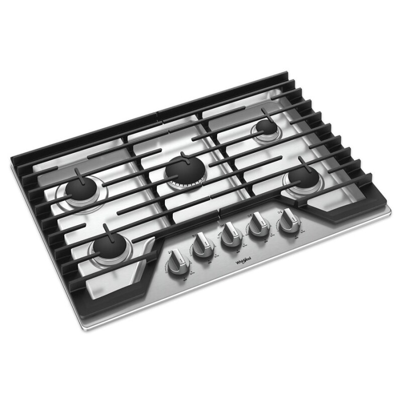 30-inch Gas Cooktop with Griddle WCG97US0HS
