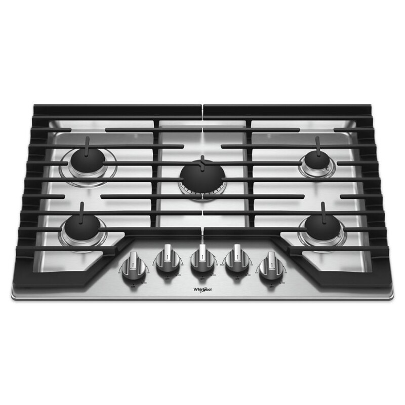 30-inch Gas Cooktop with Griddle WCG97US0HS