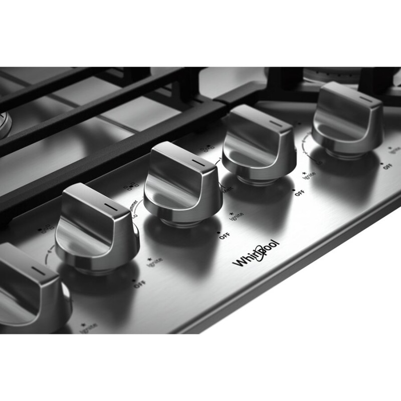 36-inch Gas Cooktop with Griddle WCG97US6HS