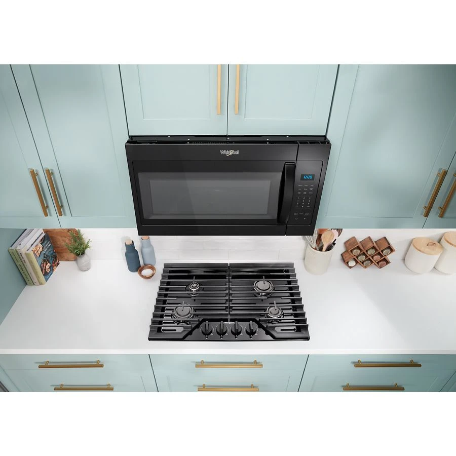 30-inch Gas Cooktop with SpeedHeat™ Burners WCGK3030PB, product image 12 of 15