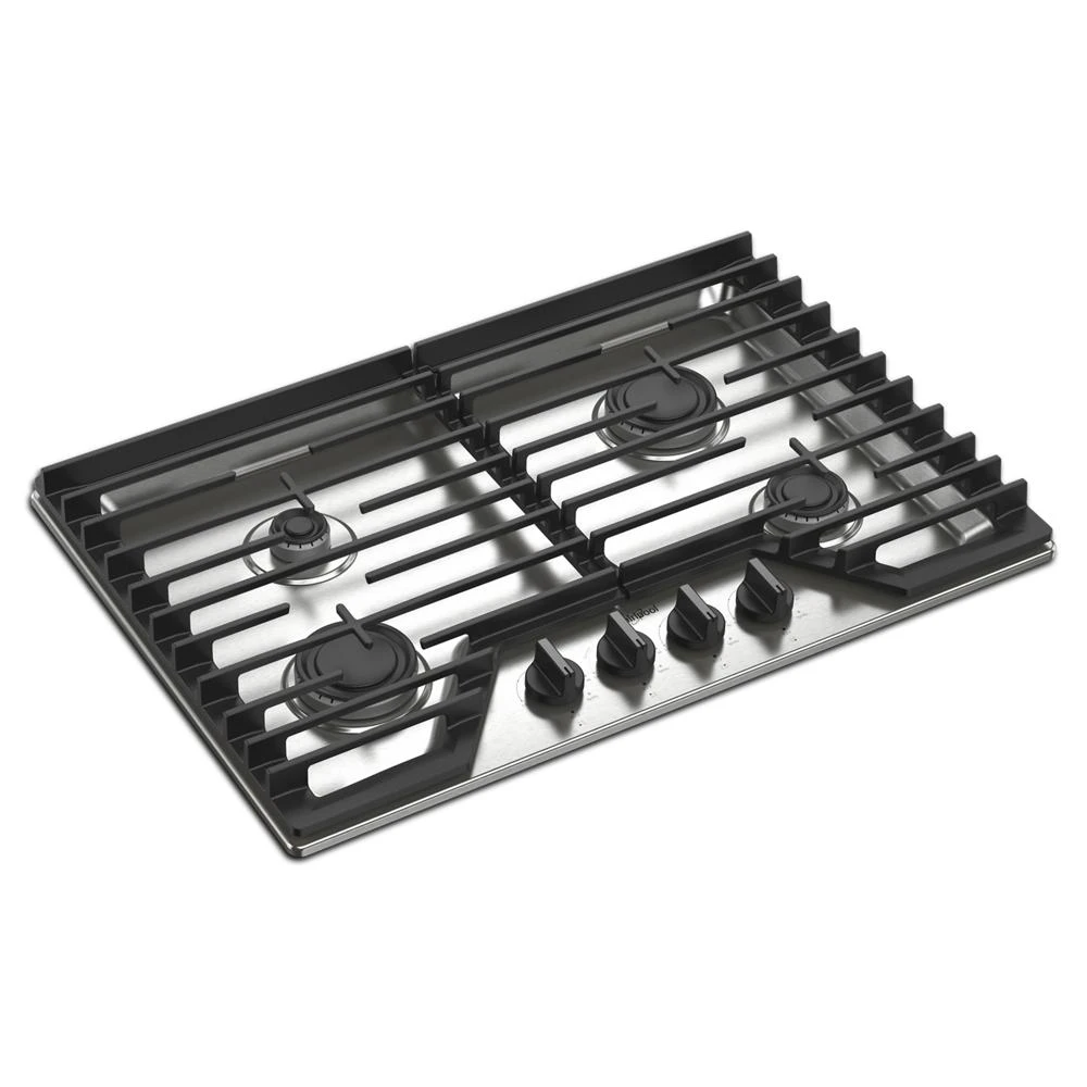 30-inch Gas Cooktop with SpeedHeat™ Burners WCGK3030PS, product image 21 of 23