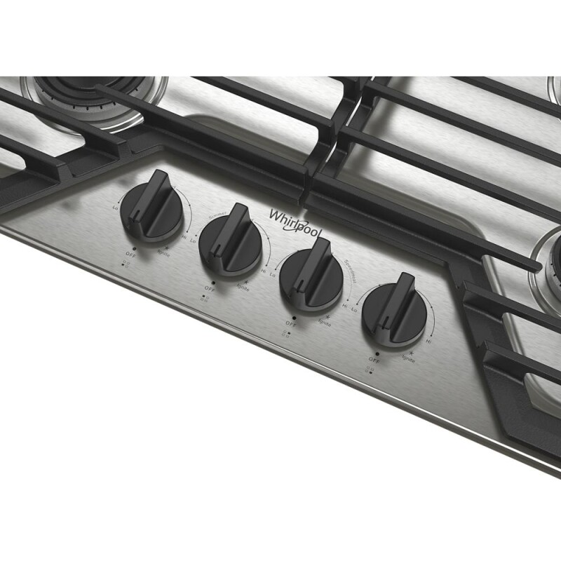 30-inch Gas Cooktop with SpeedHeat Burners WCGK3030PS