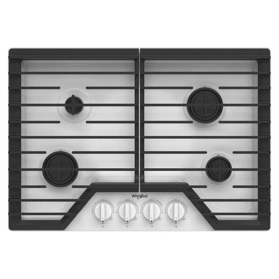 30-inch Gas Cooktop with SpeedHeat™ Burners WCGK3030PW